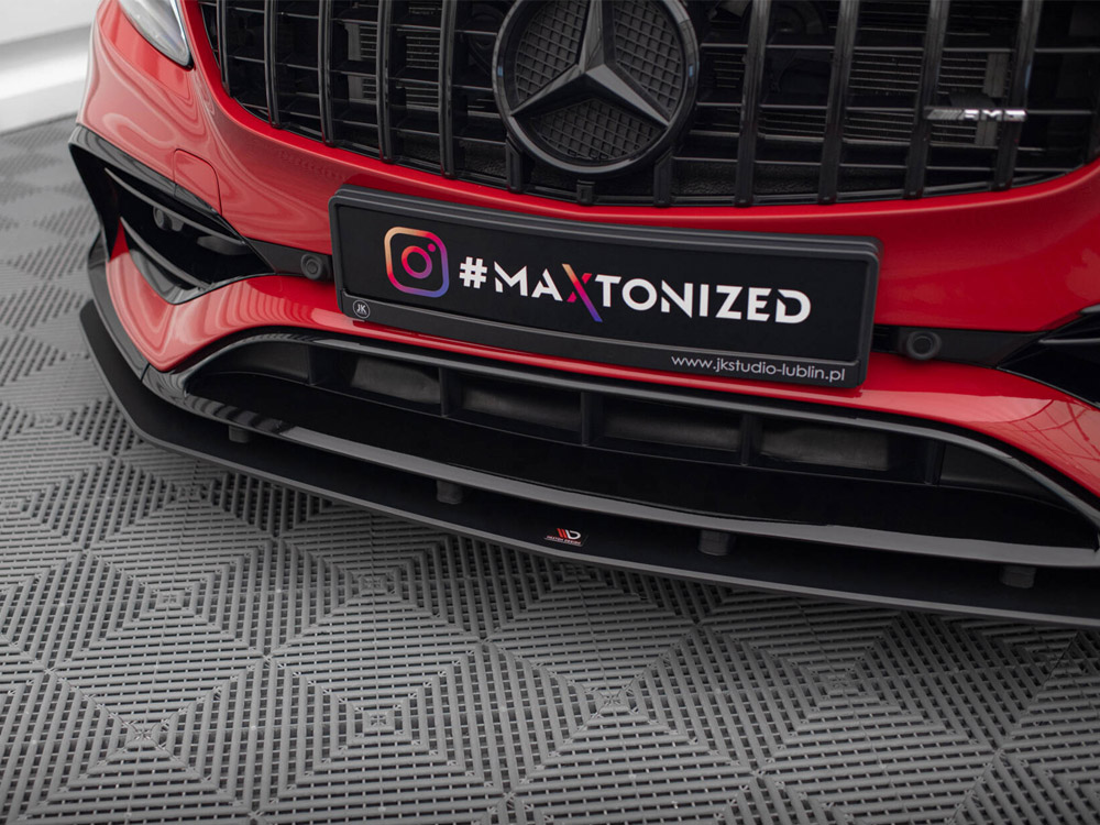 Street PRO Front Splitter Mercedes-Benz A 45 AMG Aero W176 Facelift - 4 