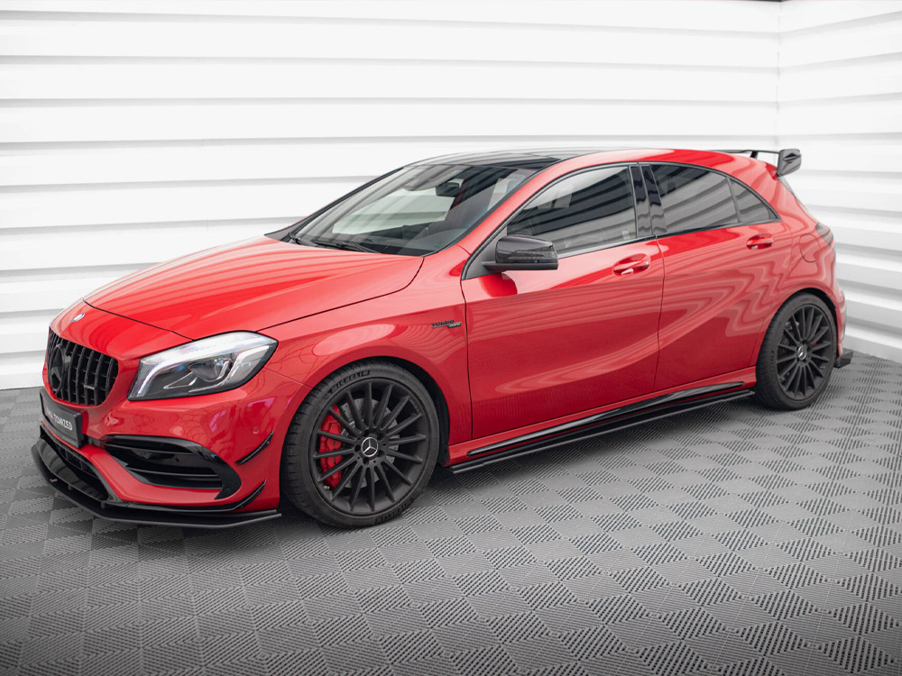 Street PRO Side Skirts Diffusers Mercedes-Benz A 45 AMG W176 Facelift - 2 