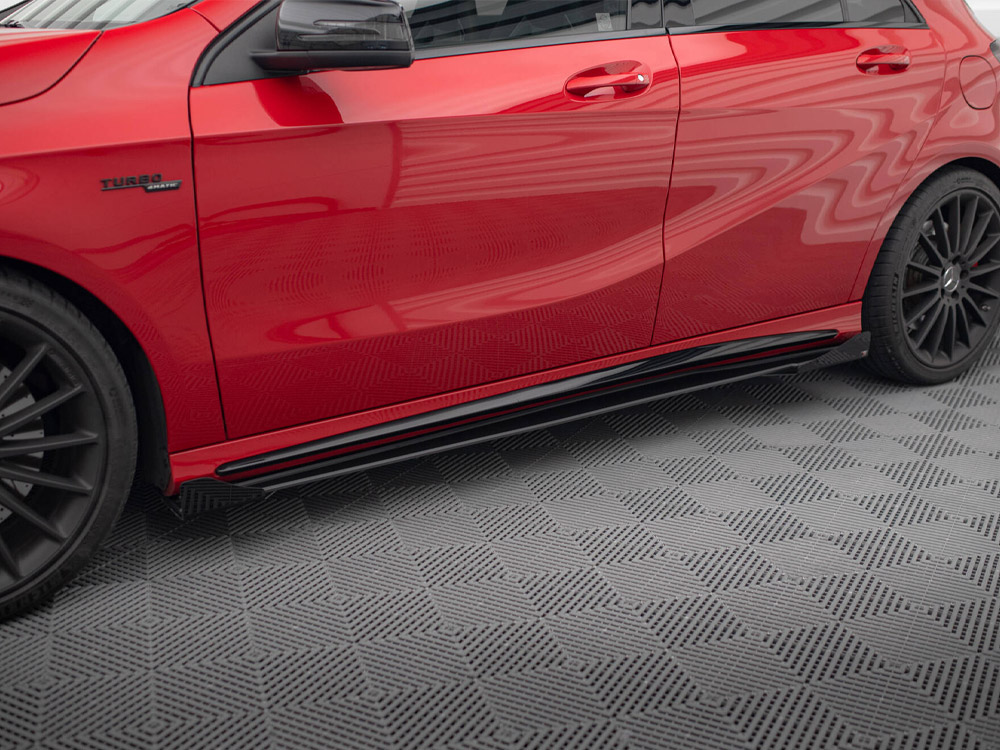 Street PRO Side Skirts Diffusers + Flaps Mercedes-Benz A 45 AMG W176 Facelift - 3 
