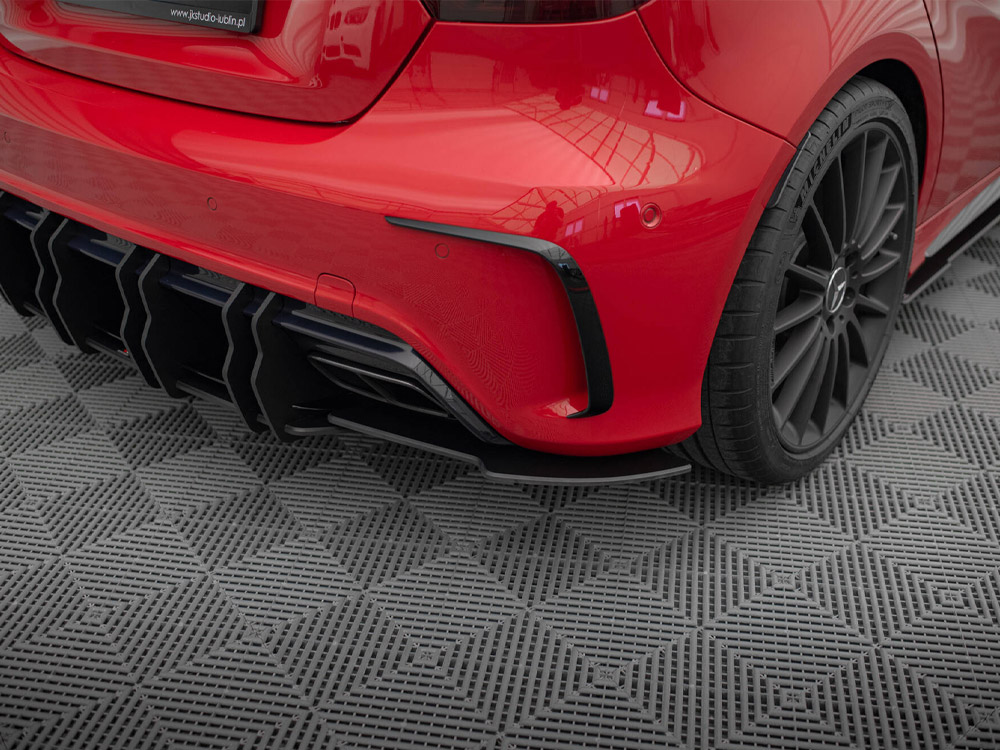 Street Pro Rear Side Splitters Mercedes-Benz A 45 AMG W176 Facelift - 2 