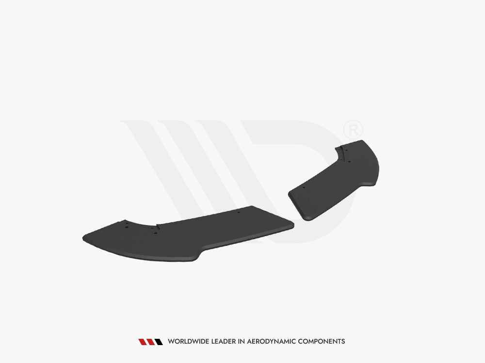 Street Pro Rear Side Splitters Mercedes-Benz A 45 AMG W176 Facelift - 4 