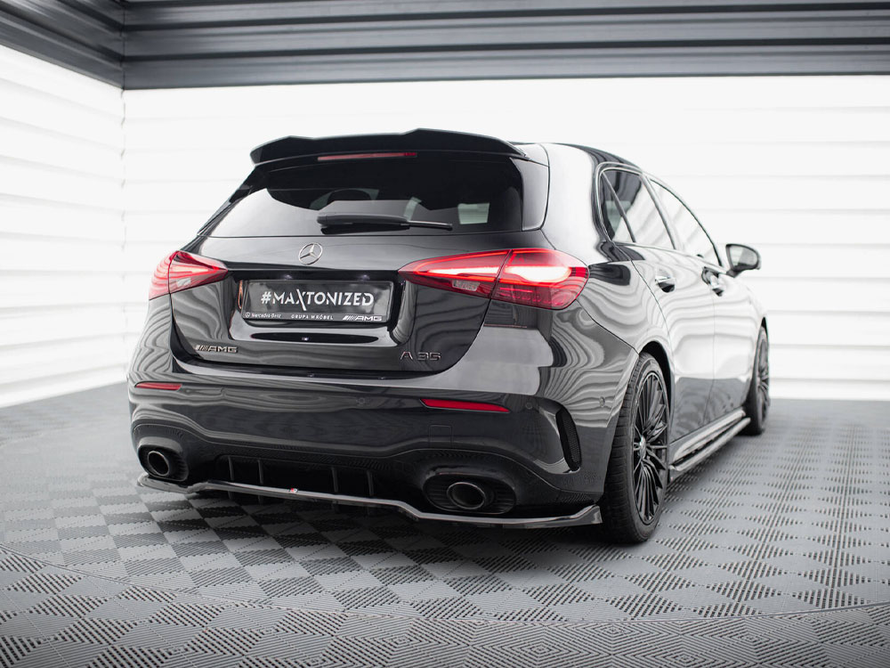 Rear Splitter (Vertical Bars) Mercedes-AMG A35 Hatchback W177 - 2 
