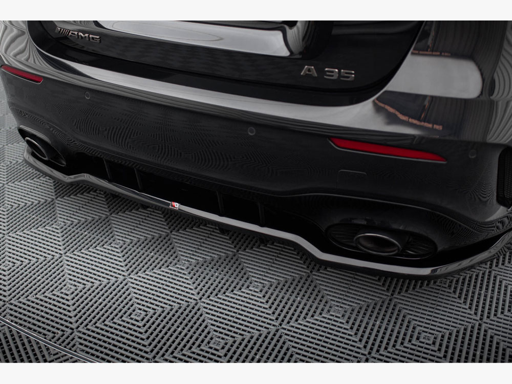 Rear Splitter (Vertical Bars) Mercedes-AMG A35 Hatchback W177 - 3 
