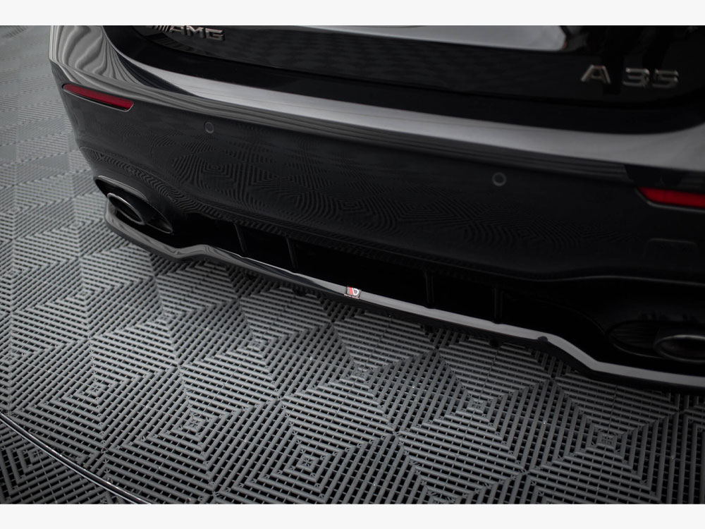 Rear Splitter (Vertical Bars) Mercedes-AMG A35 Hatchback W177 - 4 
