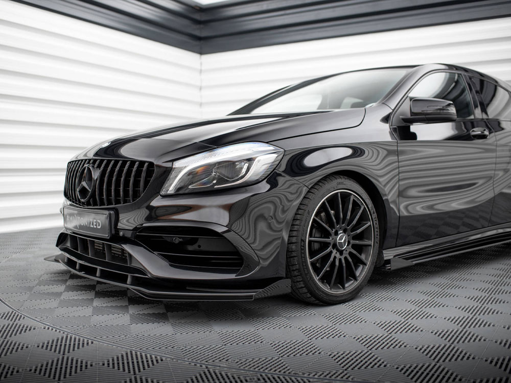 Front Flaps Mercedes-Benz A AMG-Line W176 Facelift - 3 