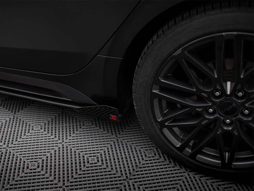 Street PRO Side Skirts Diffusers + Flaps Kia Proceed GT / GT-Line Mk1 Facelift / Ceed GT Mk3 Facelift  - 5 