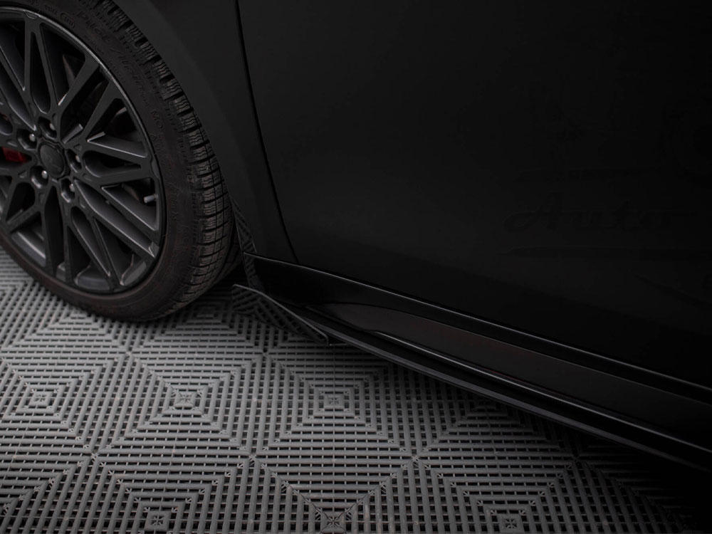 Street PRO Side Skirts Diffusers + Flaps Kia Proceed GT / GT-Line Mk1 Facelift / Ceed GT Mk3 Facelift  - 6 