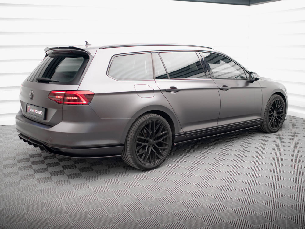 Rear Splitter (Vertical Bars) Volkswagen Passat R-Line B8 - 3 