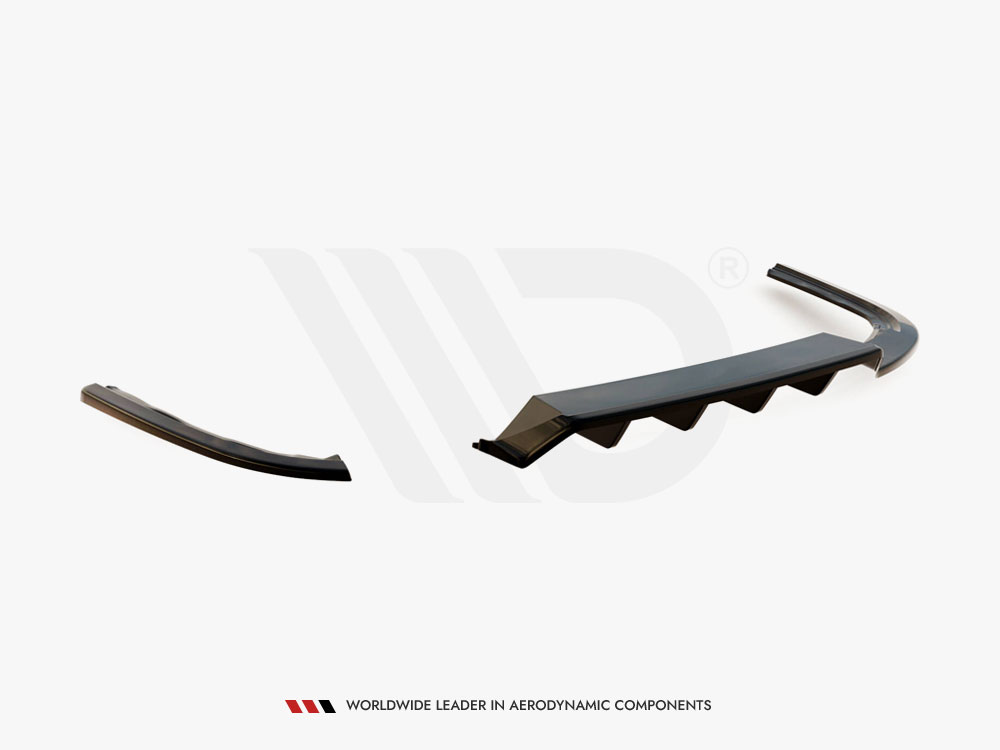 Rear Splitter (Vertical Bars) Volkswagen Passat R-Line B8 - 7 
