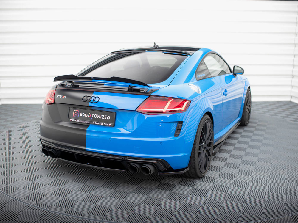 Central Rear Splitter Audi TT S 8S Facelift - 2 