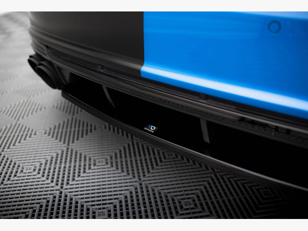 Central Rear Splitter Audi TT S 8S Facelift - 5 