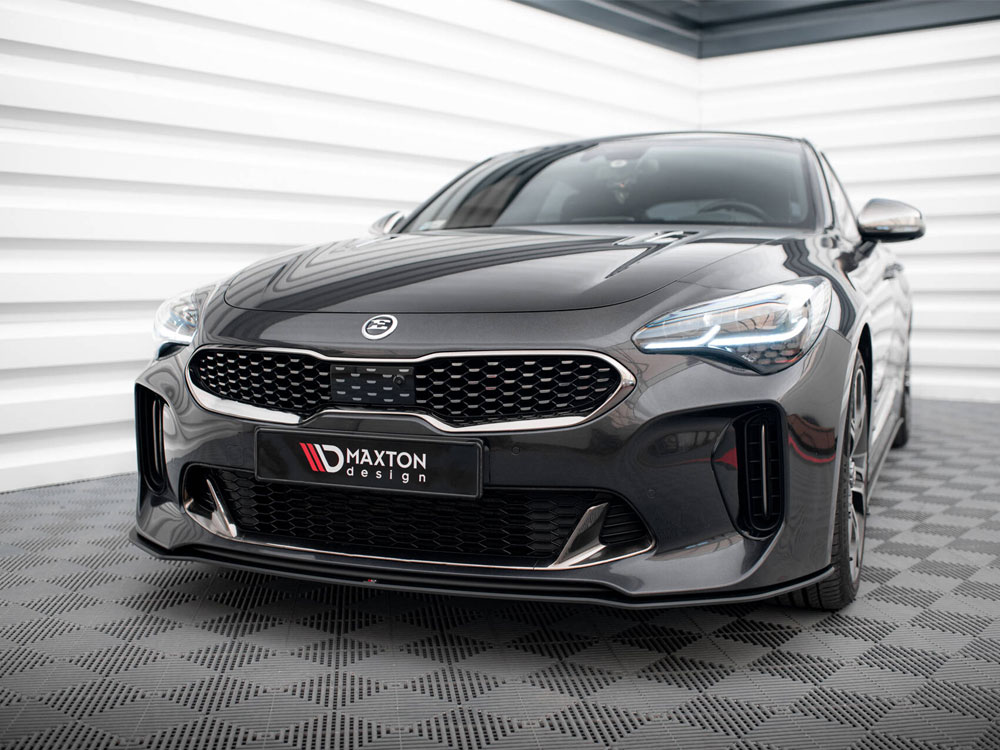 Street PRO Front Splitter Kia Stinger GT / GT-Line / Standard Mk1 - 2 