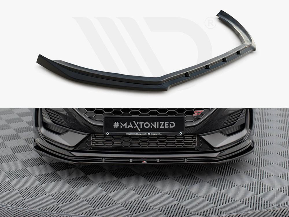 Front Splitter V.2 Ford Fiesta ST / ST-Line Mk8 Facelift - 1 
