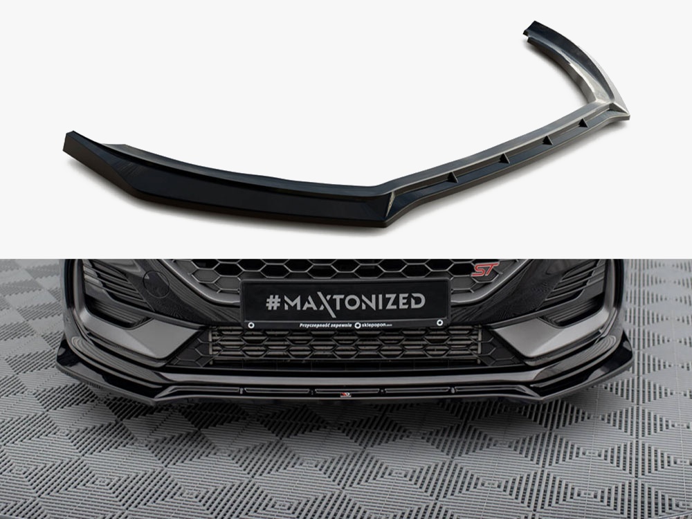 Front Splitter V.4 Ford Fiesta ST / ST-Line Mk8 Facelift - 1 