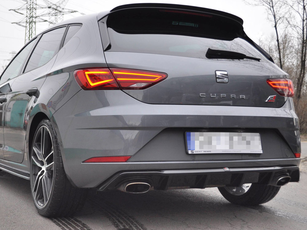Rear Valance V.1 Seat Leon Cupra Mk3 FL Hatchback - 3 