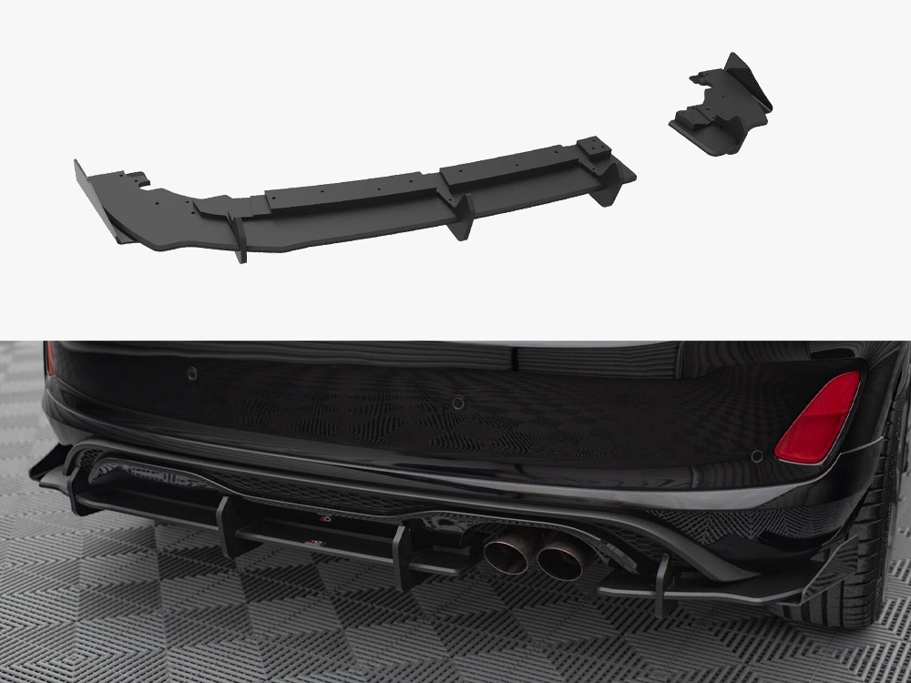 Street PRO Rear Diffuser + Flaps Ford Fiesta Mk8 ST - 1 