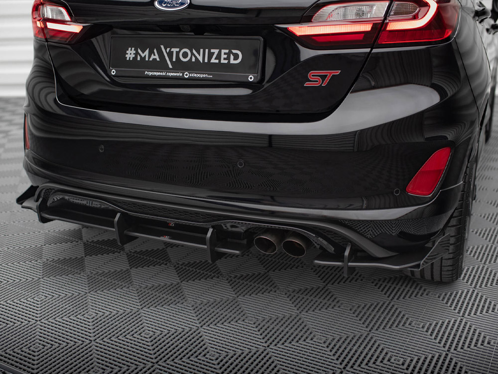 Street PRO Rear Diffuser + Flaps Ford Fiesta Mk8 ST - 3 
