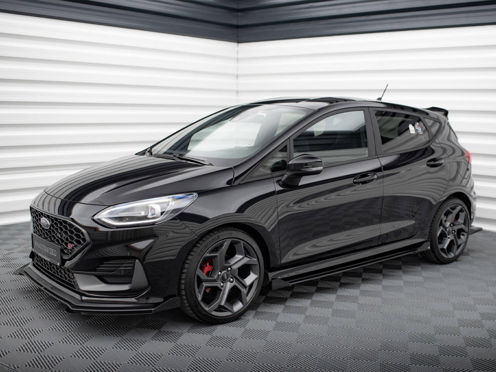 Street PRO Side Skirts Diffusers + Flaps Ford Fiesta ST / ST-Line Mk8 - 2 