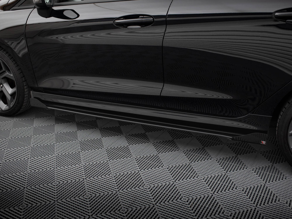 Street PRO Side Skirts Diffusers + Flaps Ford Fiesta ST / ST-Line Mk8 - 4 