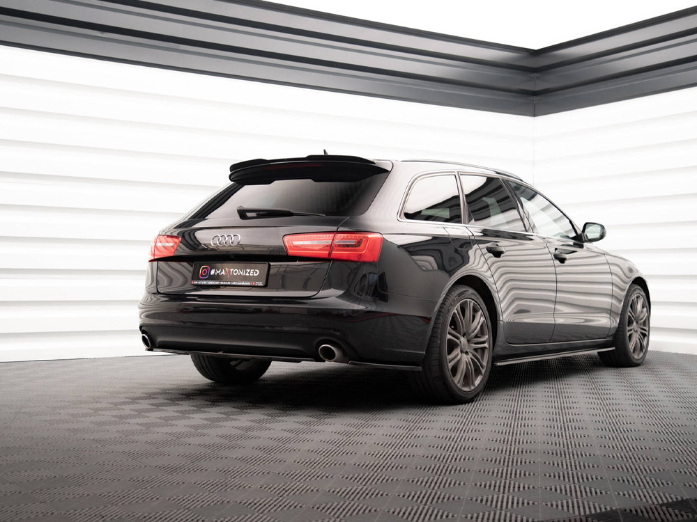 Spoiler CAP V.1 Audi A6 C7 Avant - Textured - 2 