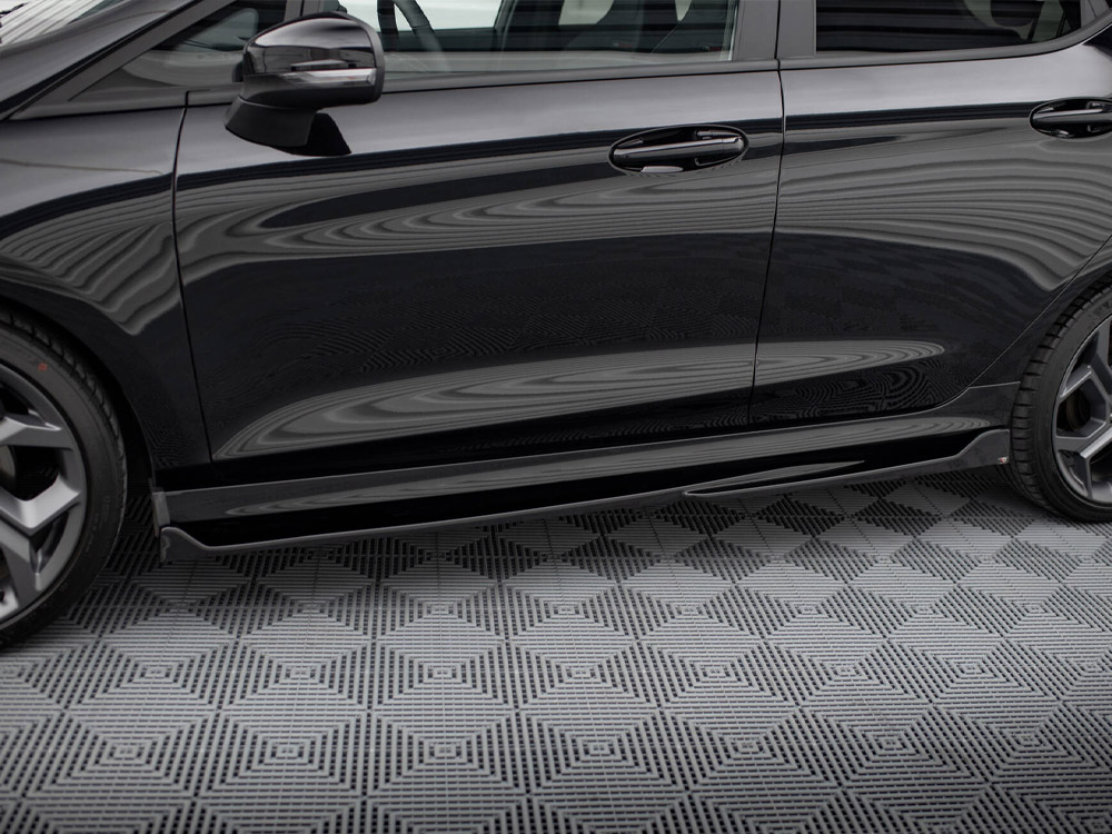 Side Skirts Diffusers V.4 Ford Fiesta Mk8 ST / ST-Line - 3 