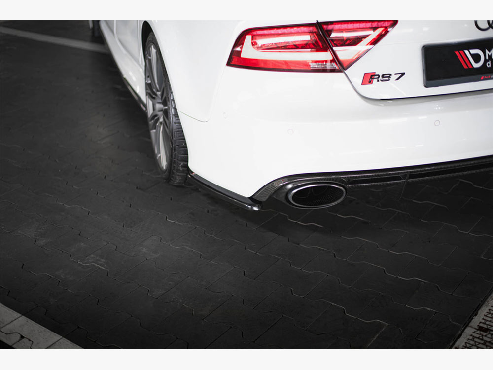 Rear Side Splitters V.2 Audi RS7 C7 - 3 