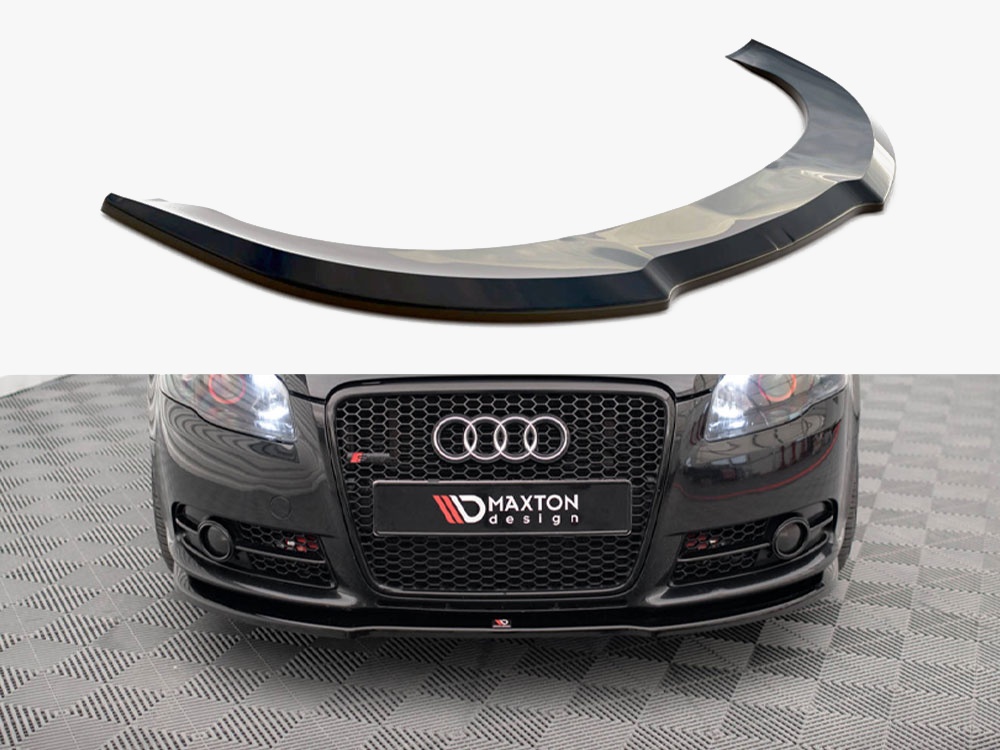 thumbnail interactive-video image 1 of Ingo Noak Tuning Front Spoiler Lip 'Sword' For Audi A4 B7 (8E) - ABS, Matt Black, With ABE 1 of 5