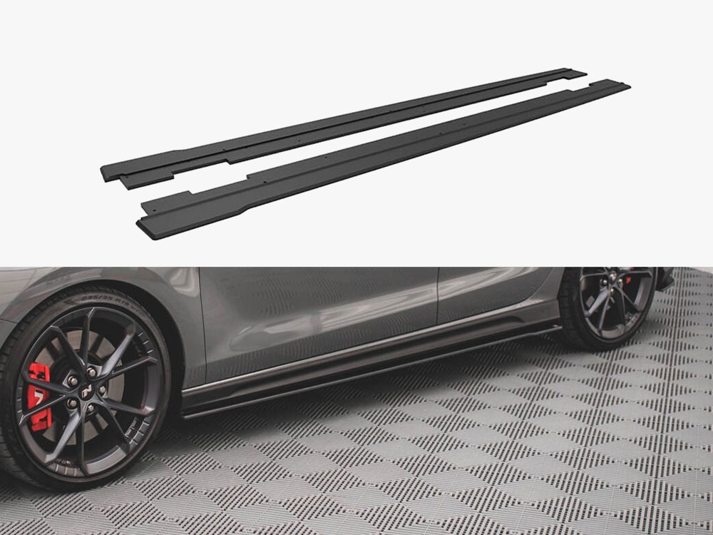 Street PRO Side Skirts Diffusers V.2 Hyundai I30 N Mk3 / Mk3 FL - 1 