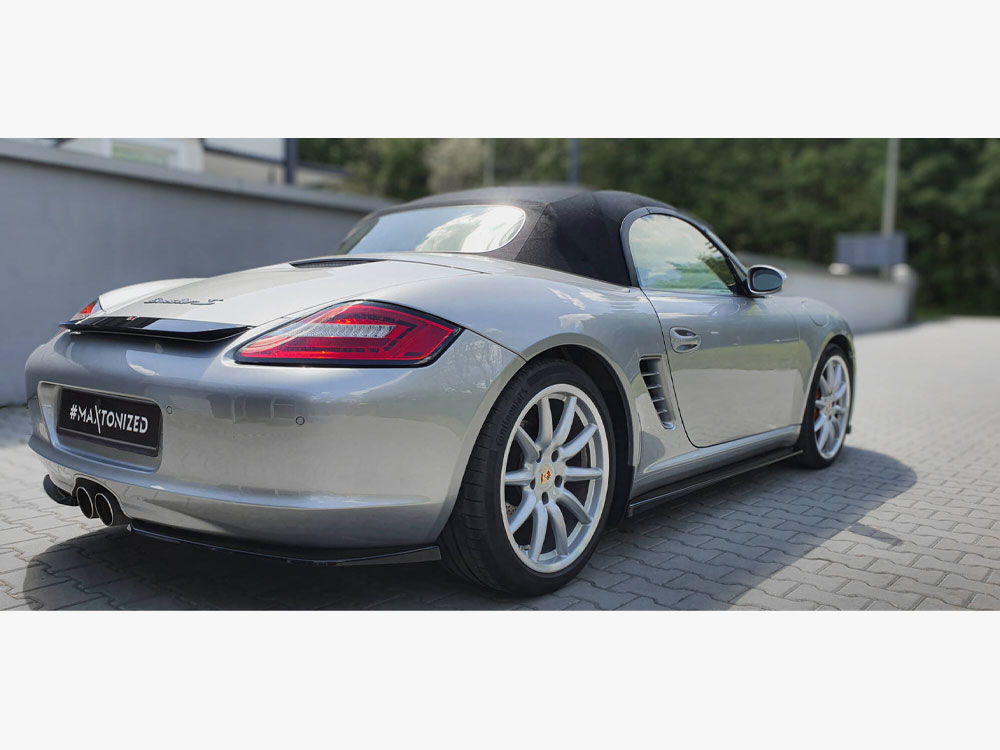 Rear Side Splitters Porsche Boxster 987 - 2 