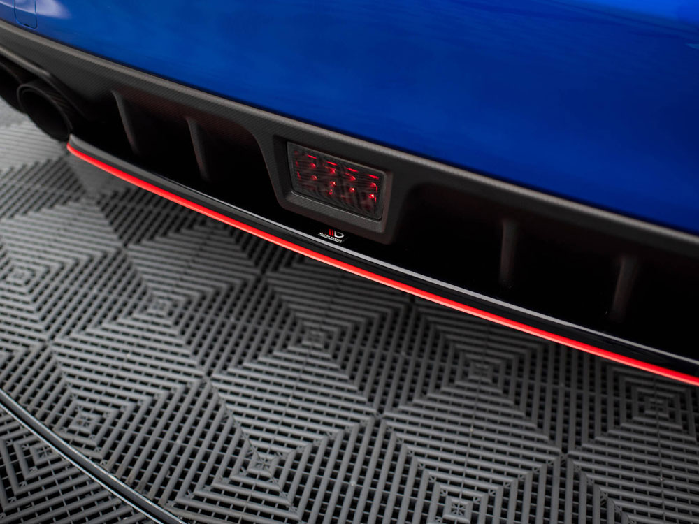 Central Rear Splitter V.2 Subaru WRX STI - 4 