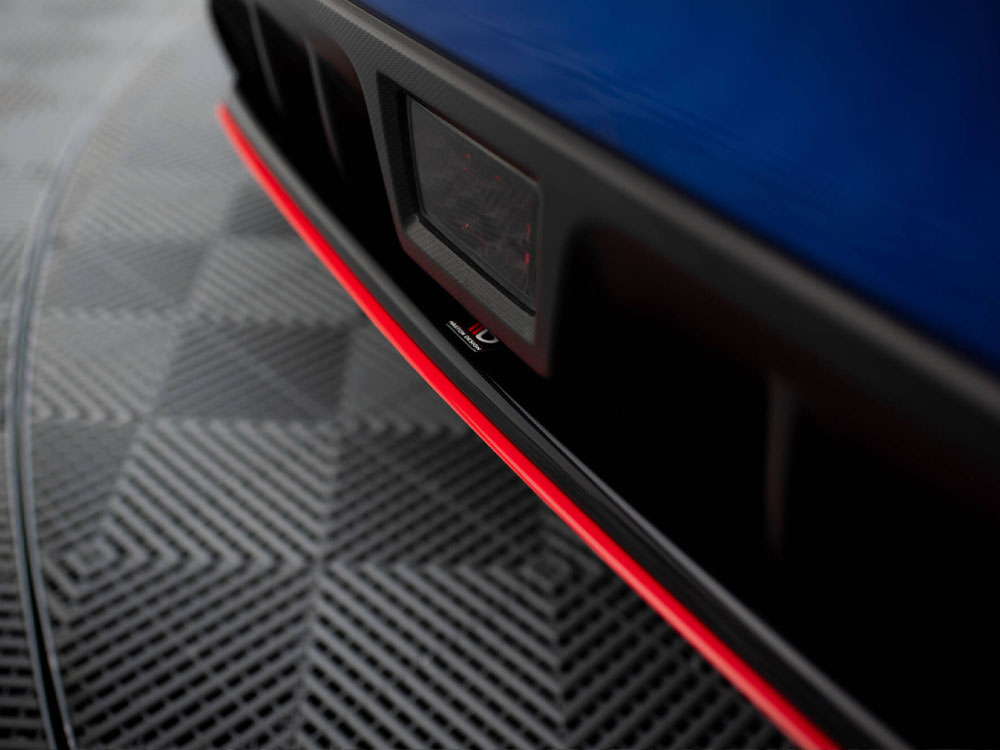 Central Rear Splitter V.2 Subaru WRX STI - 5 