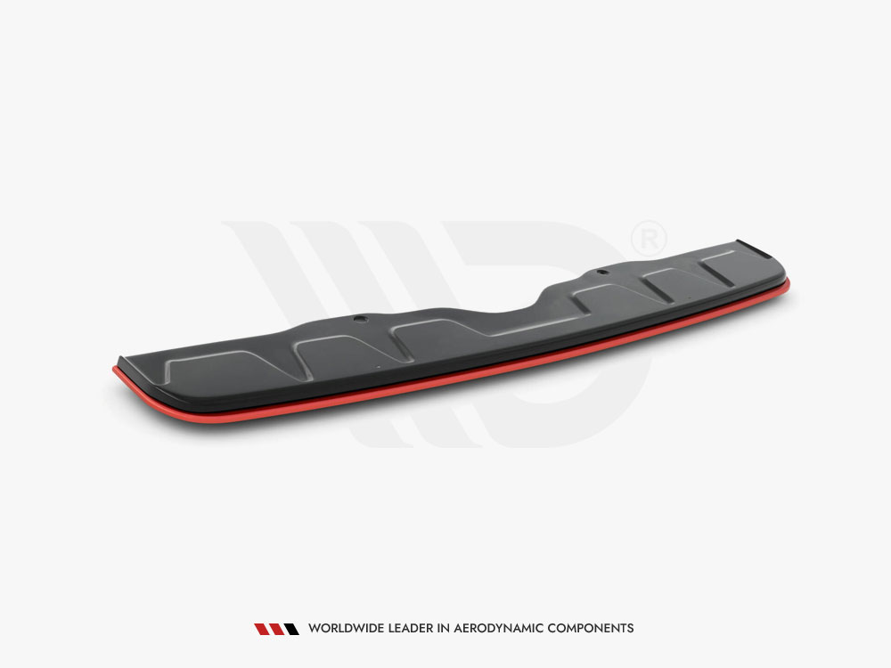 Central Rear Splitter V.2 Subaru WRX STI - 6 