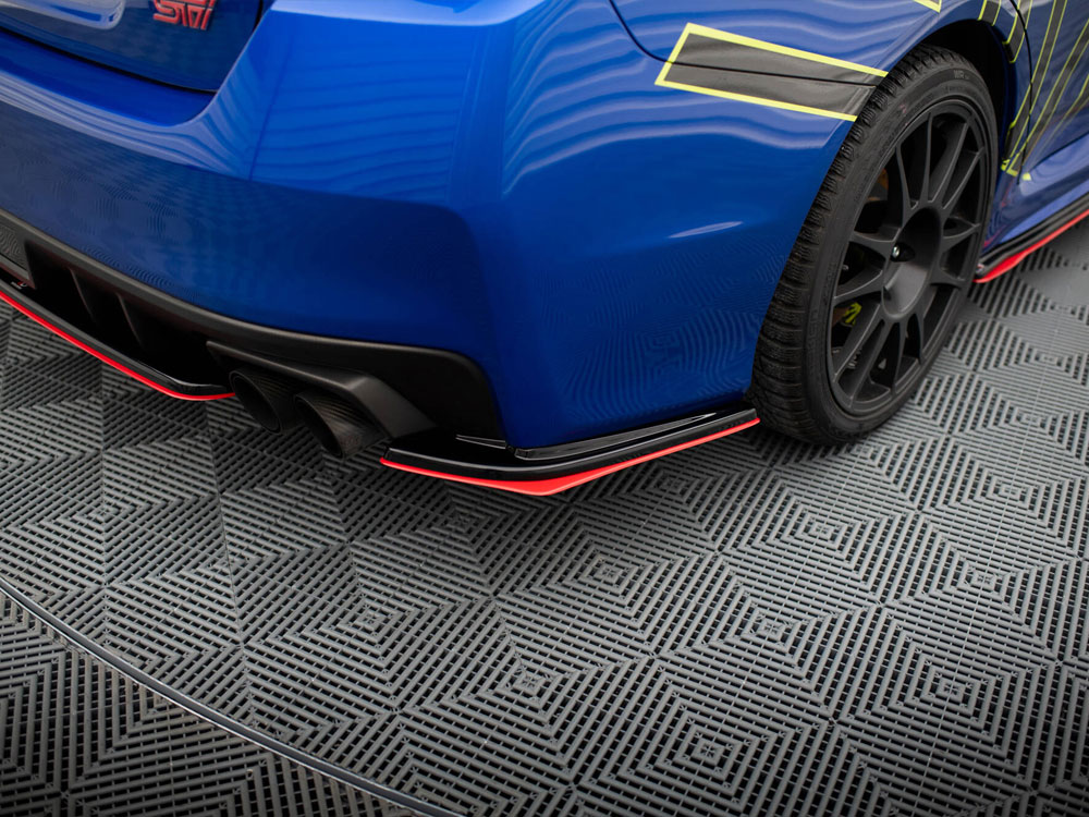 Rear Side Splitters V.2 Subaru WRX STI  - 3 