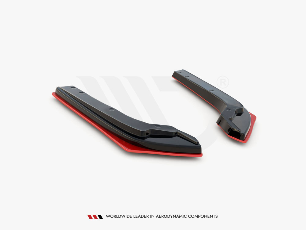 Rear Side Splitters V.2 Subaru WRX STI  - 5 