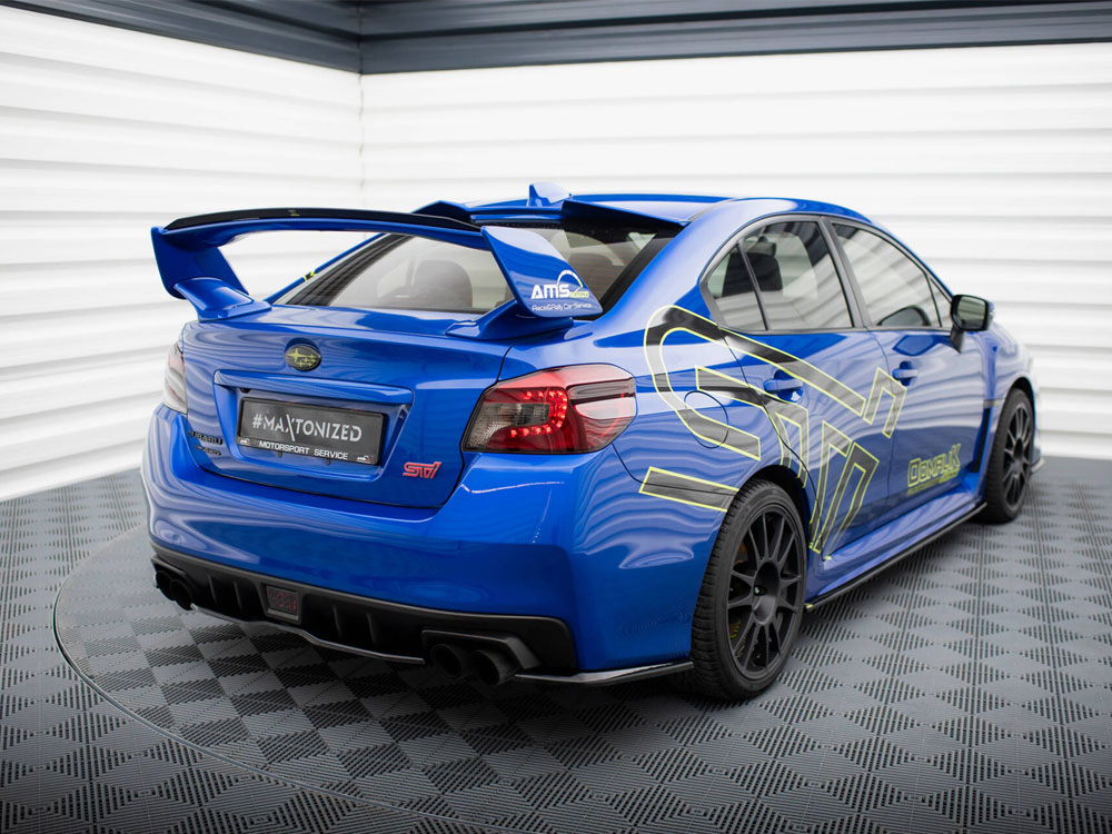 Rear Side Splitters V.2 Subaru WRX STI Mk1 - 2 