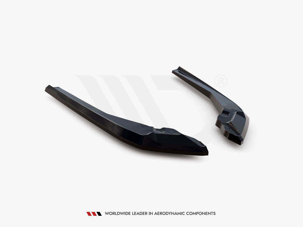 Rear Side Splitters V.2 Subaru WRX STI Mk1 - 5 