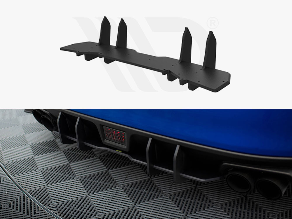 Street PRO Rear Diffuser Subaru WRX STI Mk1 - 1 