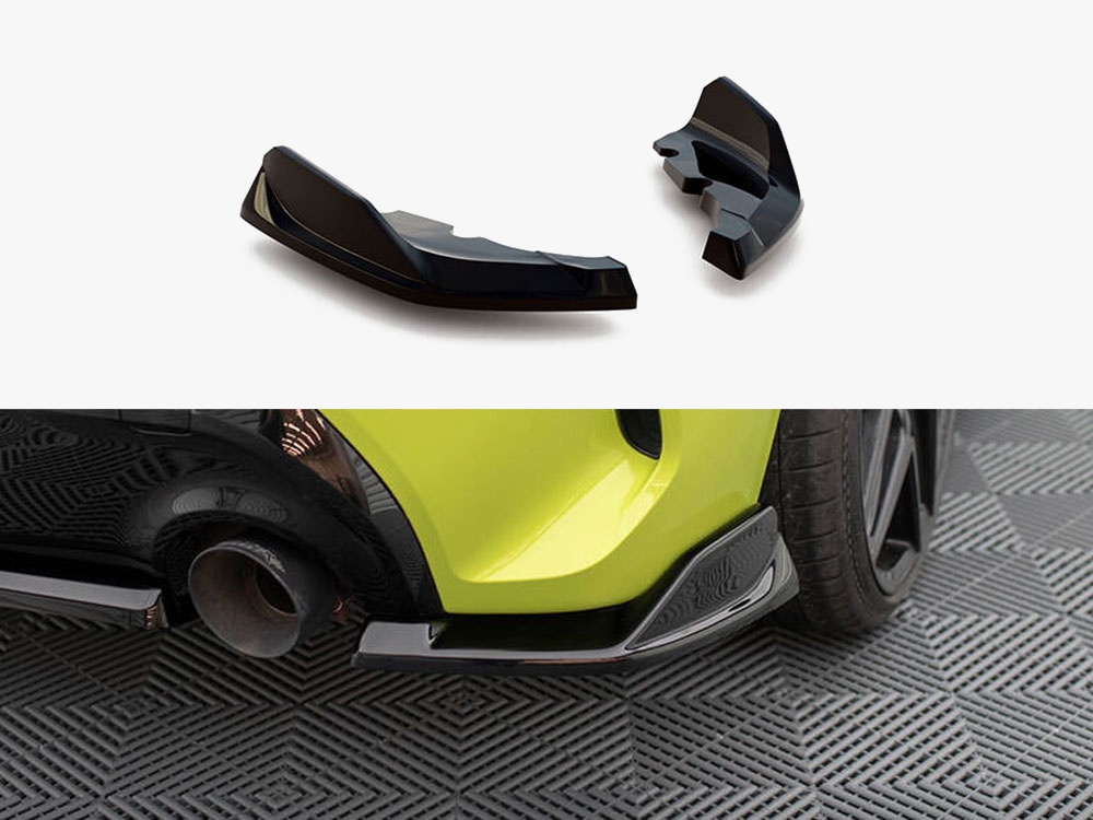 Rear Side Splitters V.9 BMW 1 M-Pack / M135i F40 - 1 