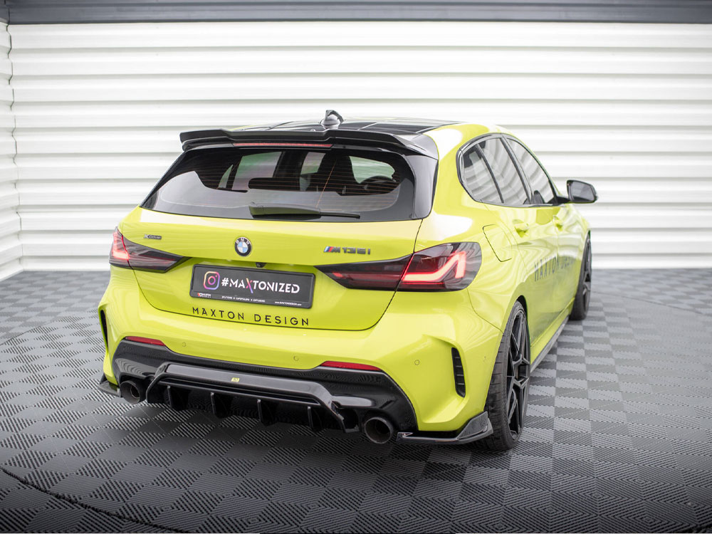 Rear Side Splitters V.8 (For rear valance v.1) BMW 1 M-Pack / M135i F40 - 2 