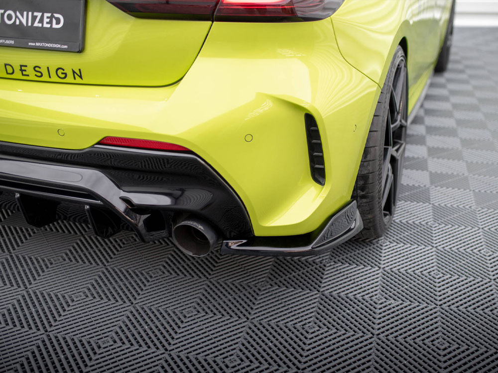 Rear Side Splitters V.8 (For rear valance v.1) BMW 1 M-Pack / M135i F40 - 3 