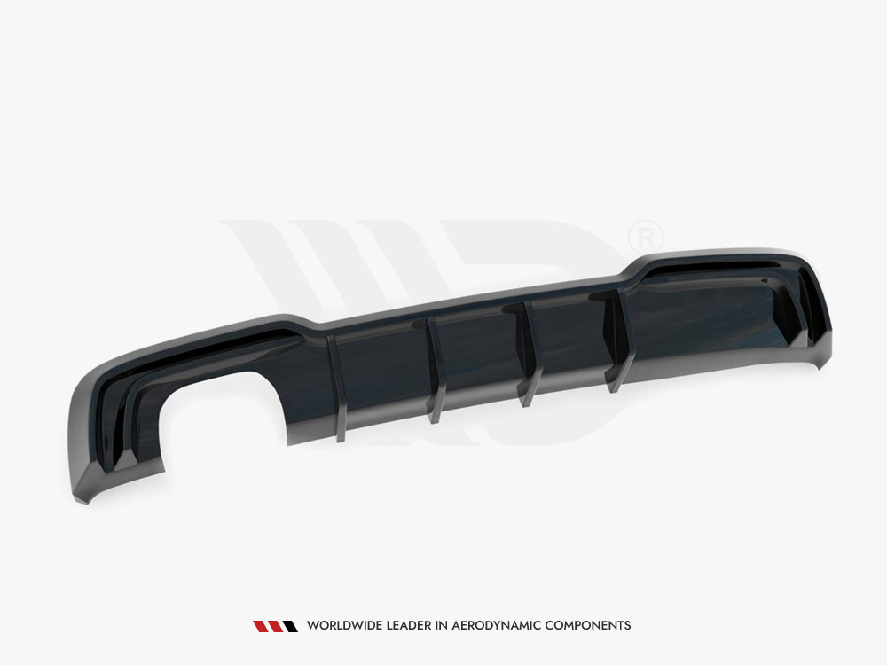 Rear Valance Audi A3 S-Line Sportback 8V Facelift (Version with dual exhausts on one side) - 5 