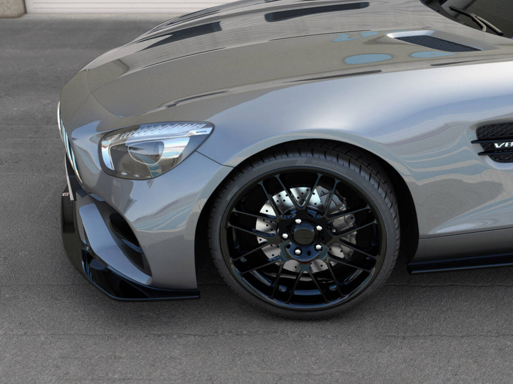 Front Splitter Mercedes-AMG GT S C190 Facelift - 6 