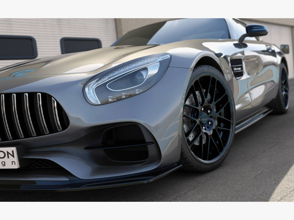 Front Splitter Mercedes-AMG GT S C190 Facelift - 7 
