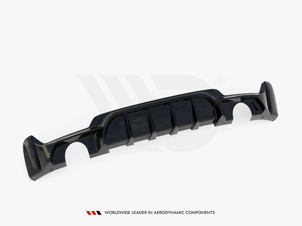 Rear Valance BMW 4 Coupe / Gran Coupe / Cabrio M-Pack F32 / F36 / F33 (Version with single exhausts on both sides) - 5 