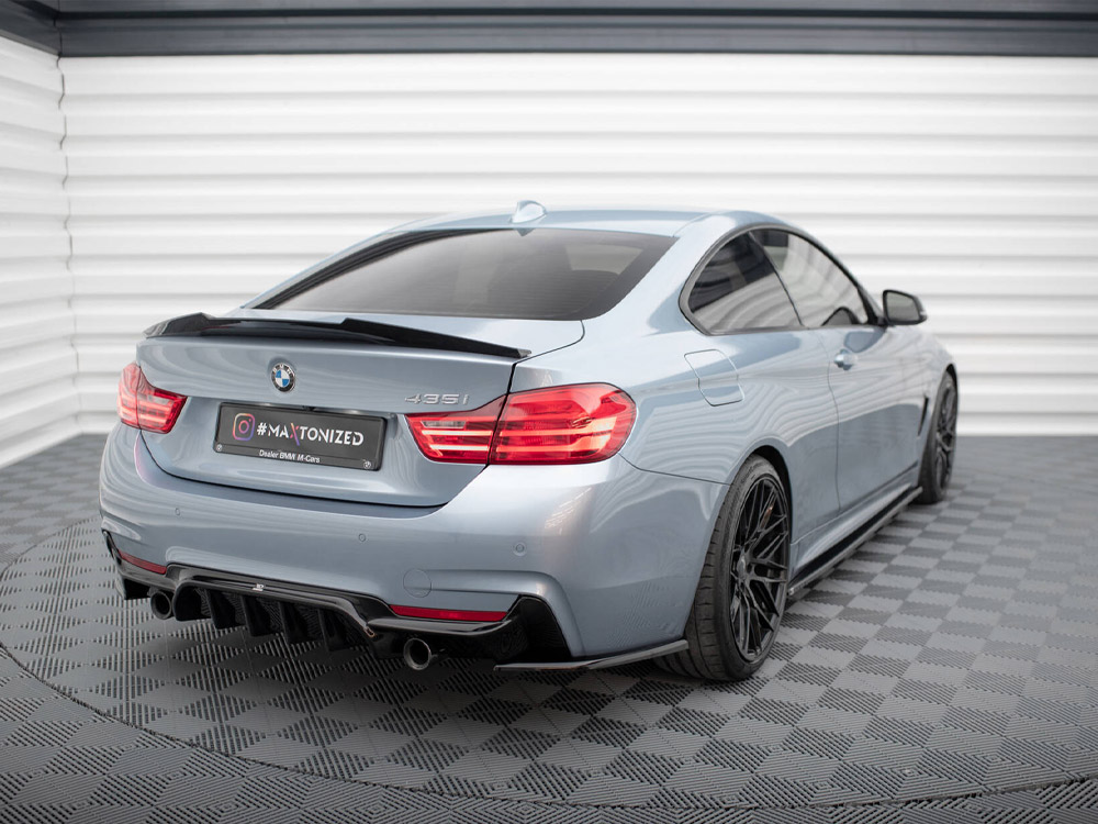 Rear Side Splitters V.4 BMW 4 Coupe / Gran Coupe M-Sport F32 / F36 - 2 