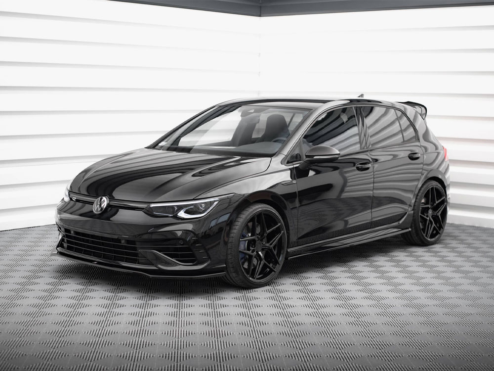 Side Skirts Diffusers V.3 compatible with Volkswagen Golf R Mk8 - 2 