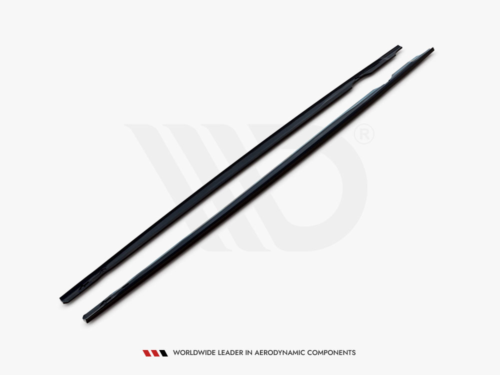 Side Skirts Diffusers V.3 compatible with Volkswagen Golf R Mk8 - 5 