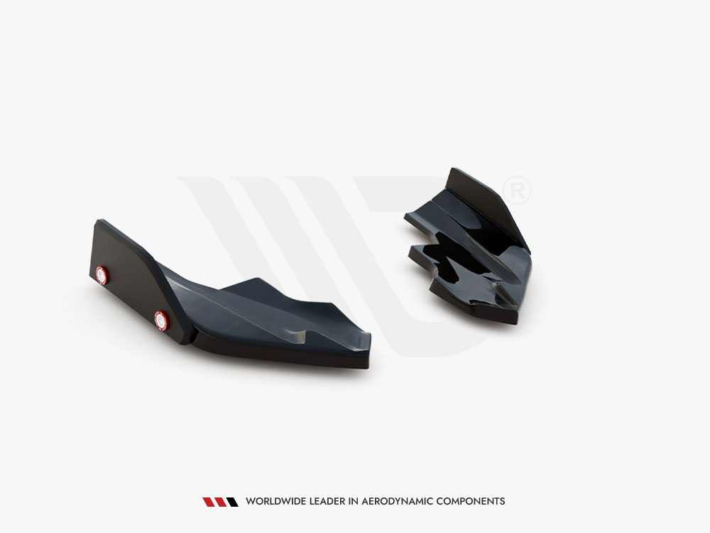 Rear Side Splitters V.6 + Flaps Volkswagen Golf R Mk8 - 5 