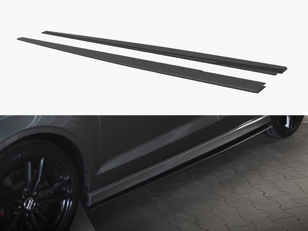 Street PRO Side Skirts Diffusers Audi S3 / A3 S-Line Sedan 8V - 1 