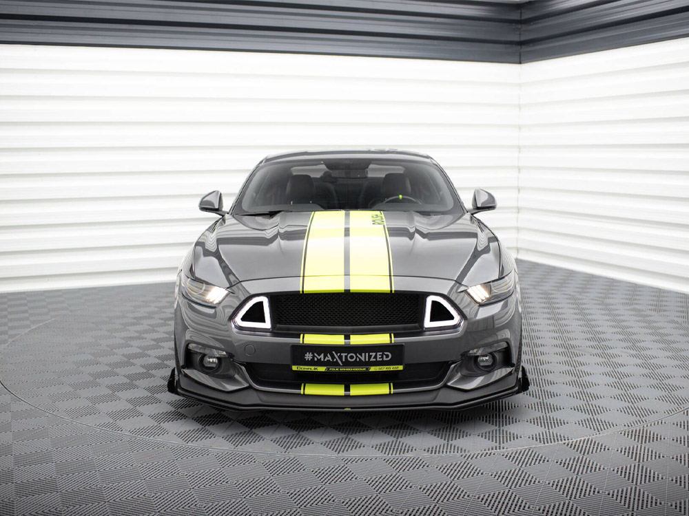 Street PRO Front Splitter + Flaps Ford Mustang GT Mk6 - 3 